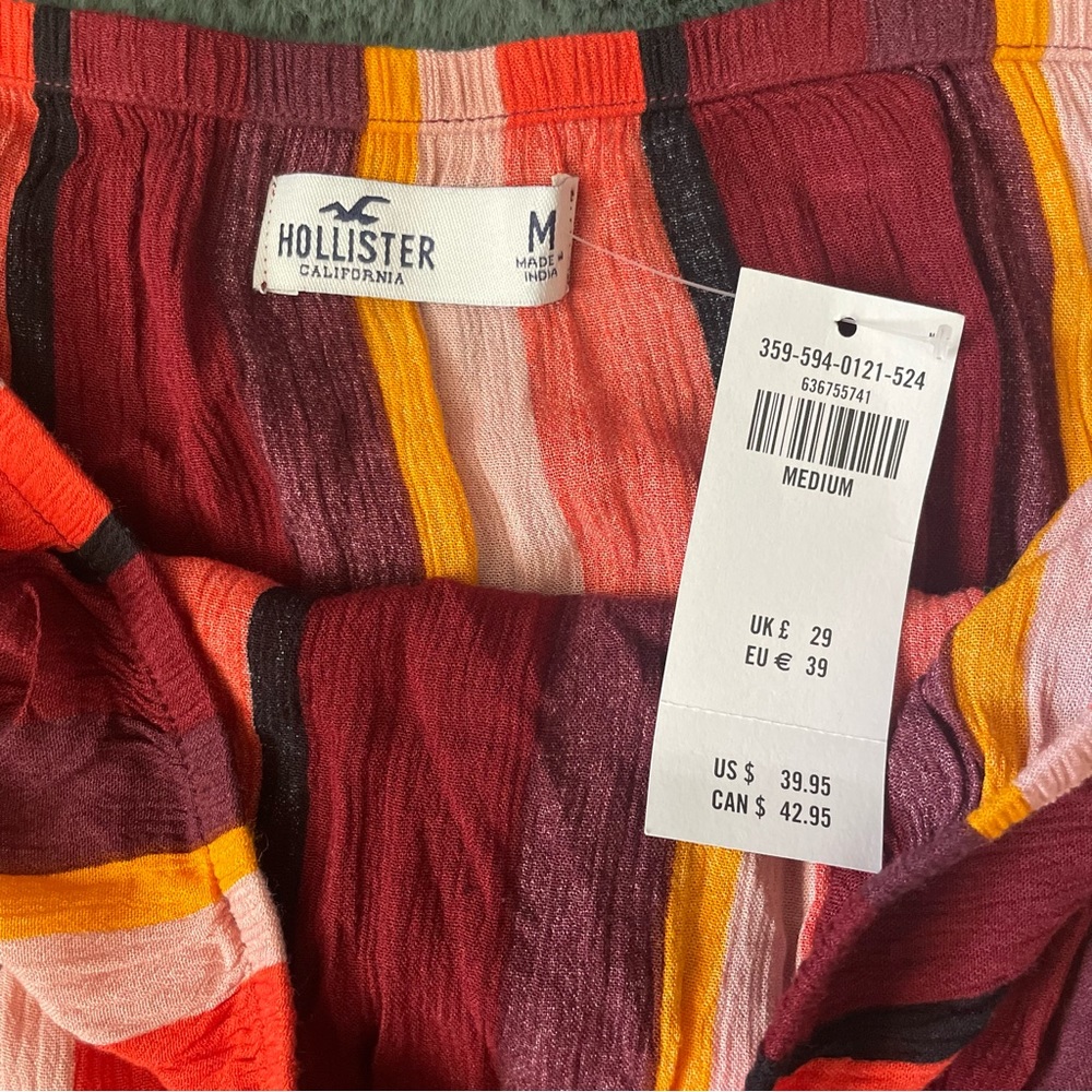 Hollister Strapless Striped Romper - Picture 2 of 2